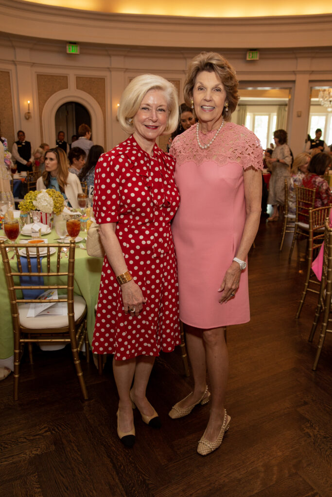 Ann Bookout, Lilly Andress at the Salvation Army Women's Auxiliary Reflections of Style luncheon (Photo by Jenny Antill)