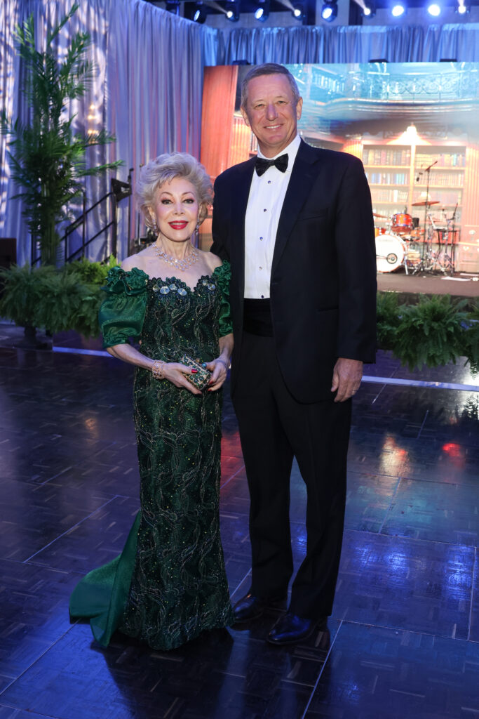 Margaret Alkek Williams & David Wuthrich at the Alley Ball (Photo by Priscilla Dickson and Jacob Powers)