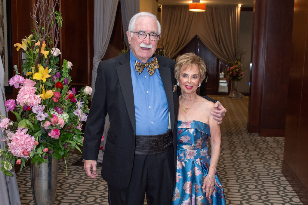 George Connolly Jr. and Winter Ball ambassador honoree Evelyn Leightman (Photo by Jacob Power)
