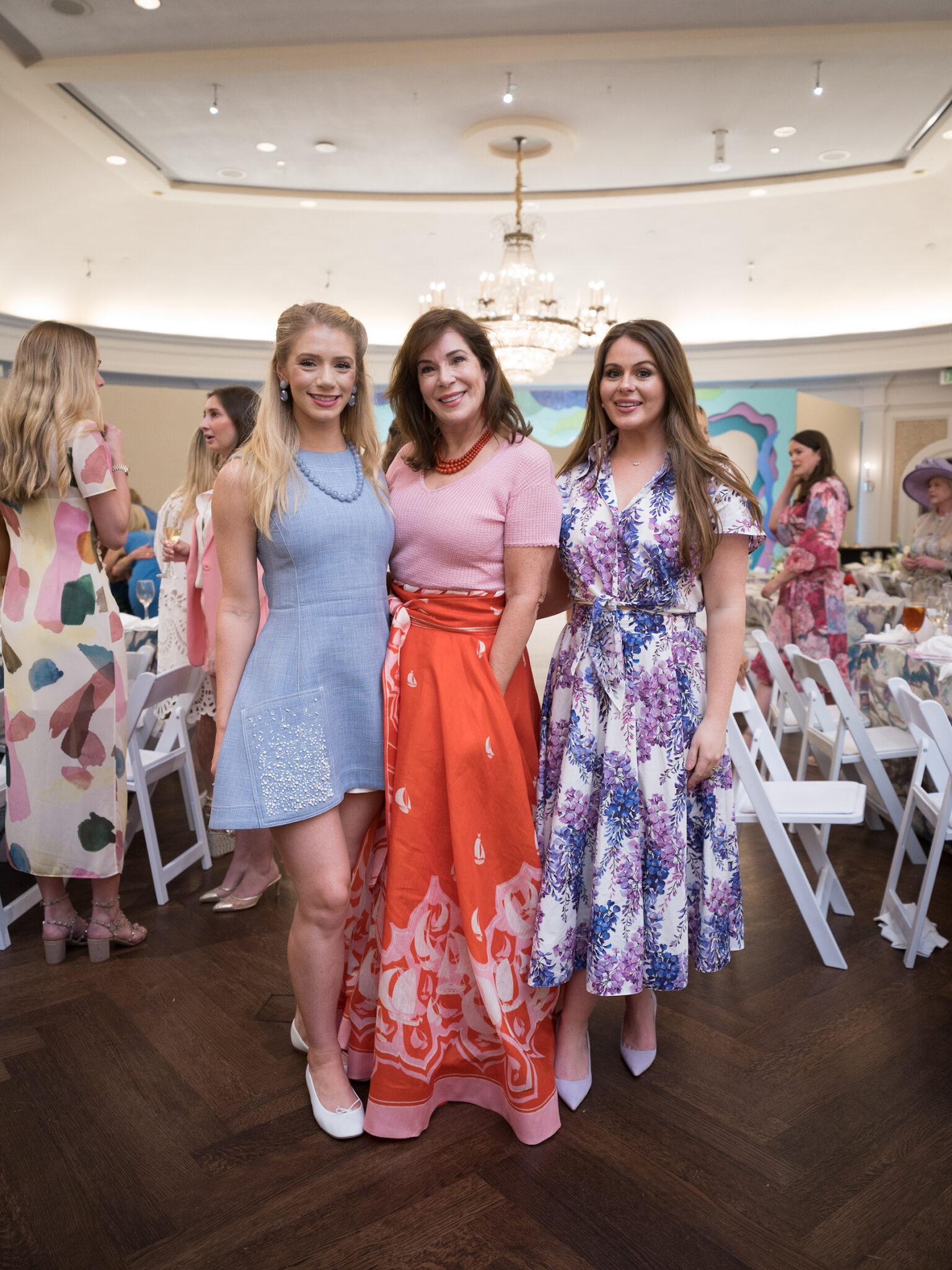 Fashion Beats the Rain at a River Oaks Tennis Tournament Luncheon to Remember — The Ladies of
