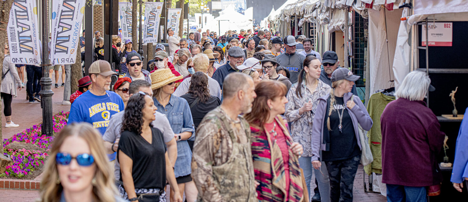 Art – MAIN ST. Arts Festival takes over 18 city blocks this April. (Photo by Geno Loro)