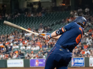 Houston Astros hosted George Springer and the Toronto Blue Jays at Minute Maid Park