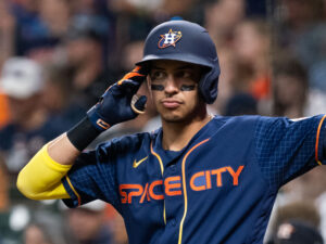 Houston Astros hosted George Springer and the Toronto Blue Jays at Minute Maid Park