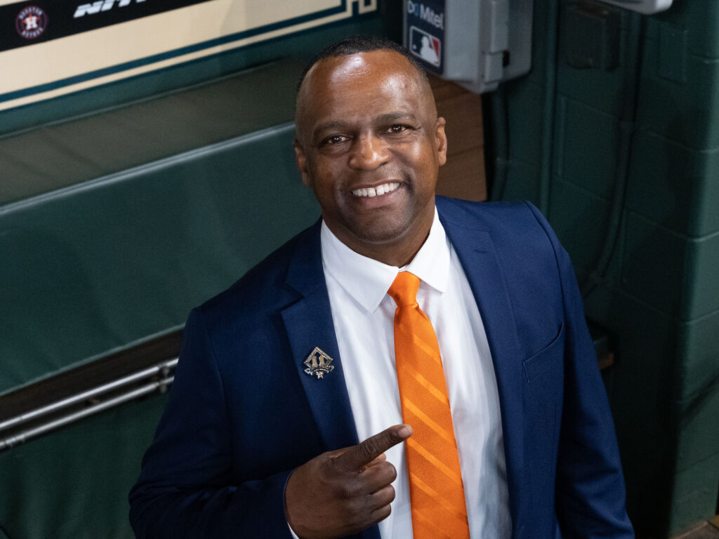 Houston Astros general manager Dana Brown knows every move he makes will draw attention. (Photo by F. Carter Smith)