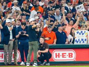 Houston Astros hosted opening day festivities at Minute Maid Park, as they faced the Chicago White Sox