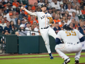 Houston Astros third baseman Alex Bregman is a defense difference maker. (Photo by F. Carter Smith)