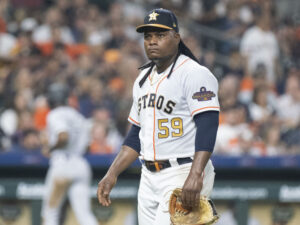 Houston Astros ace Framber Valdez is a difference maker. (Photo by F. Carter Smith)