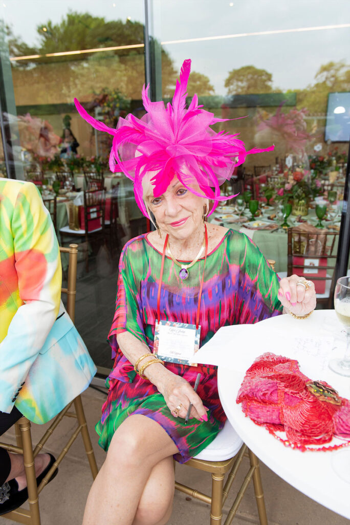Barbara Bigham, Hat Judge (Photo by Tamytha Cameron and Celeste Cass)