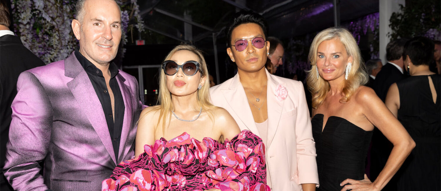 Brian Bolke, Tina Craig, Prabal Gurung, Christine Beauchamp at the Dallas Art Ball 2023. (Photo by Bruno Snap The Picture, Kaitlin Saragusa, BFA)