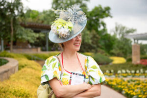 Cassie MacGregor, Accomplished Milliner, Hat Judge (Photo by Tamytha Cameron and Celeste Cass)