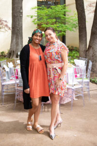 Celebrate Flight Award recipient Alexis Williams and Dec My Room North Texas area director Heather Smith (Photo by Tamytha Cameron)