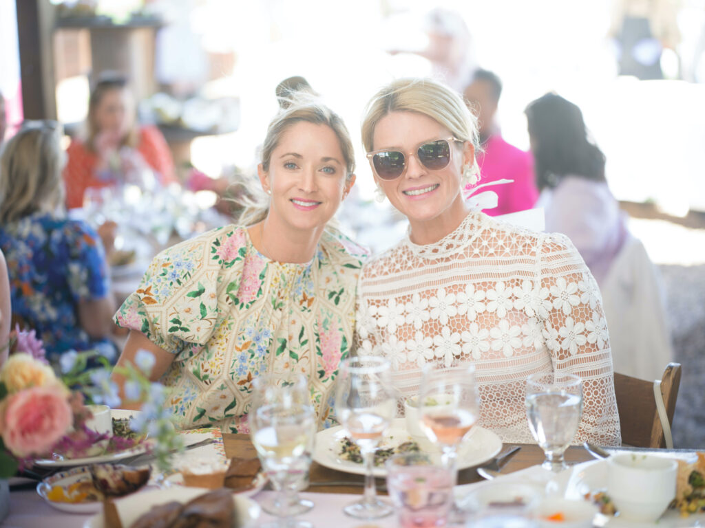Charlotte Hedricik, Laura Weaver at the Recipe for Success Fashion in the Fields fundraiser. (Photo by Daniel Ortiz)
