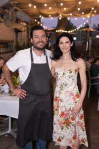 Chef Aaron Bludorn and Dancer Beckanne Sisk; Photo by Wilson Parish