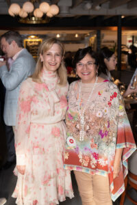 Christine Underwood and Phyllis Mandola; Photo by Wilson Parish