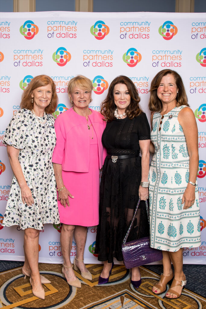 Co-chair Beth Thoele, honorary chair Debbie Scripps, Lisa Vanderpump, co-chair Sally Dutter (photo by Kelly Alexander) (Photo by Tamytha Cameron, Celeste Cass)