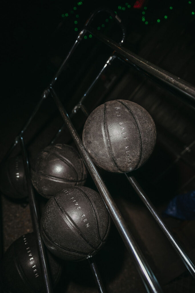 Custom Basketballs (Photo by Rebecca Patton, Beckley & Co.)