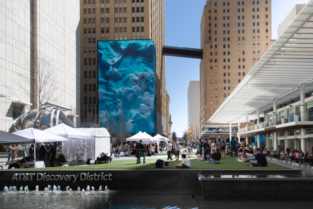The AT&T Discovery District will host its first annual Arts Festival.
