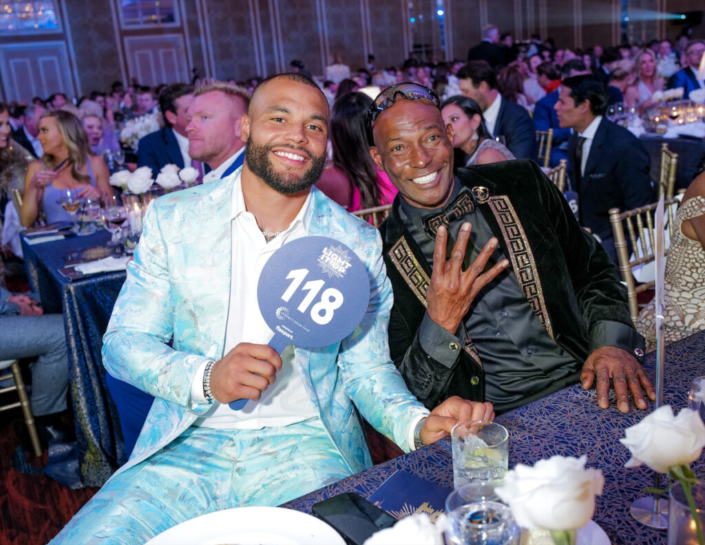 Dak Prescott, Nathaniel Prescott (Photo by BFA and Tamytha Cameron)