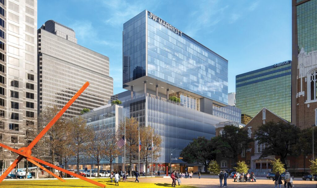 Exterior JW Dallas (Photo Courtesy of JW Marriott)