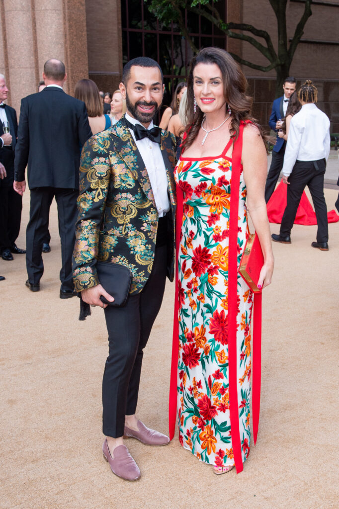Fady Armanious, Jordan Seff at Performing Arts Houston Kaleidoscope Ball.(Photo by Wilson Parish)