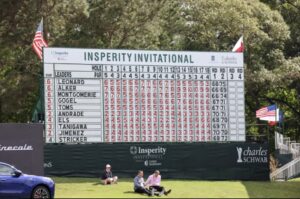Insperity Invitational leaderboard