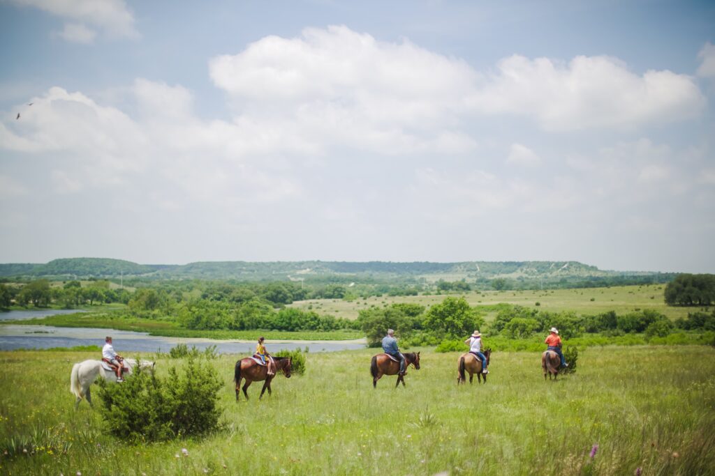 Rough Creek Lodge and Resort offers a variety of outdoor activities, including horseback riding. (Courtesy of Rough Creek Lodge and Resort)