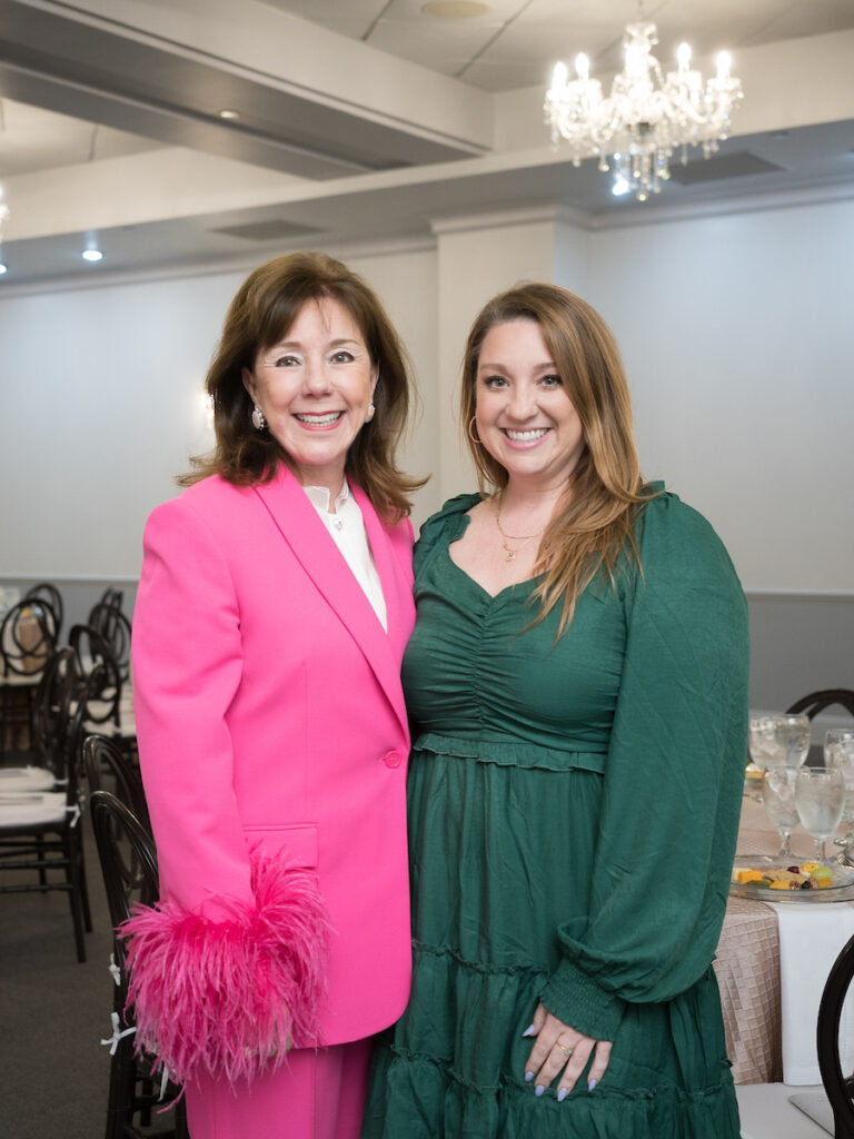 Elizabeth Stein, Laura Stein at the Houston Symphony League's "Conversation With Houston Icons." (Photo by Daniel Ortiz)
