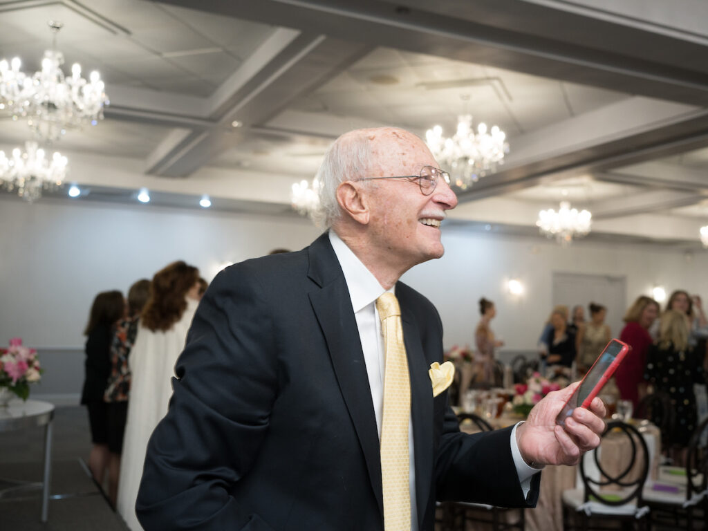 Shafik Rifaat at the Houston Symphony League's "Conversation With Houston Icons." (Photo by Daniel Ortiz)