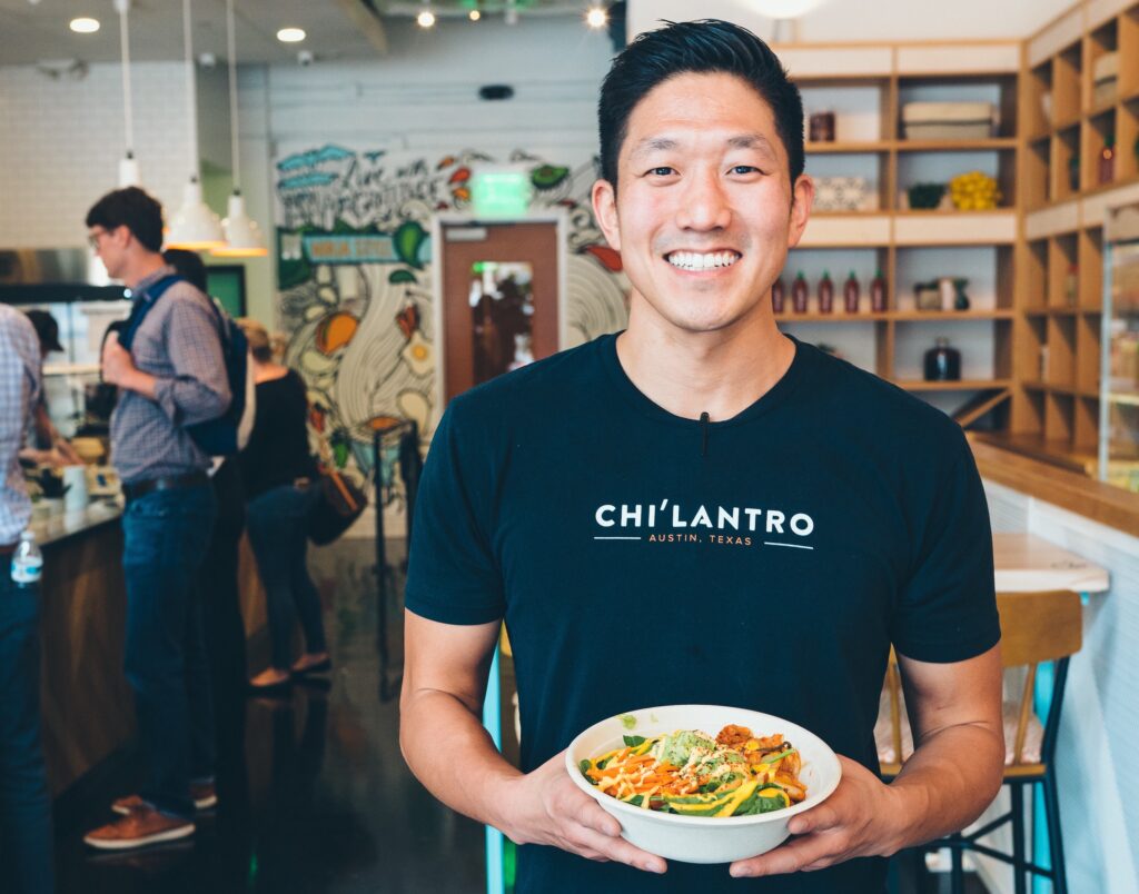 Jae Kim is the founder, and CEO of the fast-casual restaurant Chi'Lantro BBQ in the Houston Heights.