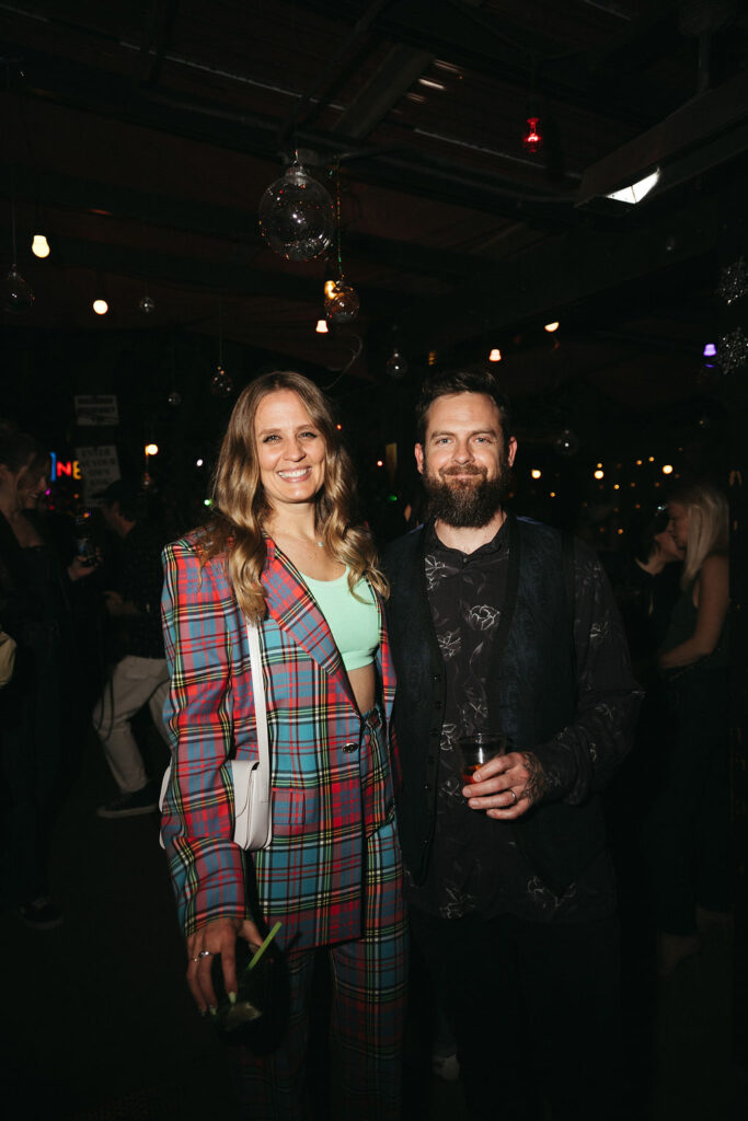 Jessica Cramer, Roger Peters (Photo by Rebecca Patton, Beckley & Co.)