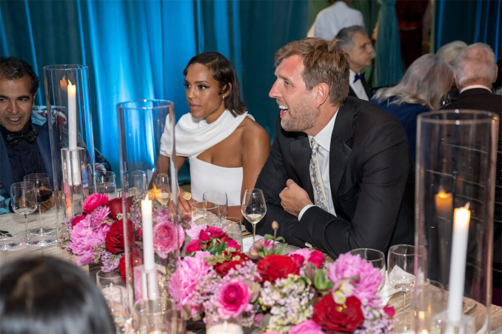 Jessica & Dirk Nowitzki (Photo by Bruno Snap The Picture, Kaitlin Saragusa, BFA)