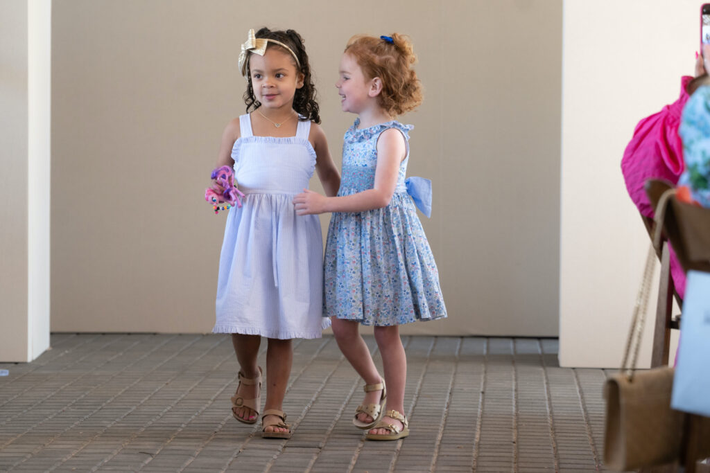 Jo Webber, Ella Nathan at the Recipe for Success Fashion in the Fields fundraiser. (Photo by Daniel Ortiz)