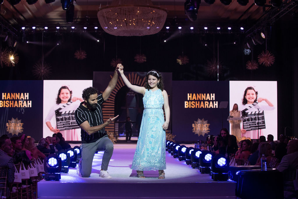 Jonathan Roumie, Hannah Bisharah (Photo by BFA and Tamytha Cameron)