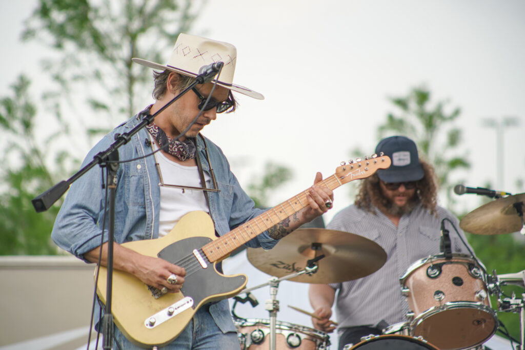 Live music will be played throughout the weekend's events. Pictured here:  Jonathan Tyler and The Northern Lights (Photo by Courtesy of HTX Whiskey Weekend)