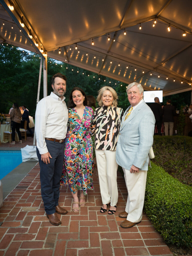 Jonathan & Bobbi Worbington, Vivien & Scott Caven at the Trees for Houston 'Root Ball.' (Photo by Daniel Ortiz)