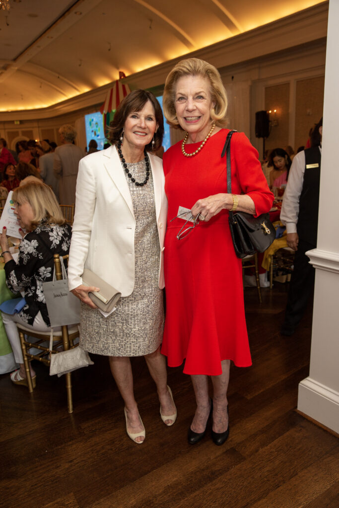 Judy Tate, Elise Joseph at the Salvation Army Women's Auxiliary Reflections of Style luncheon  (Photo by Jenny Antill)