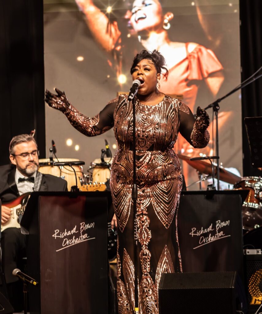 Kim Cruse performs at the Houston Grand Opera Ball. (Photo by Katy Anderson)