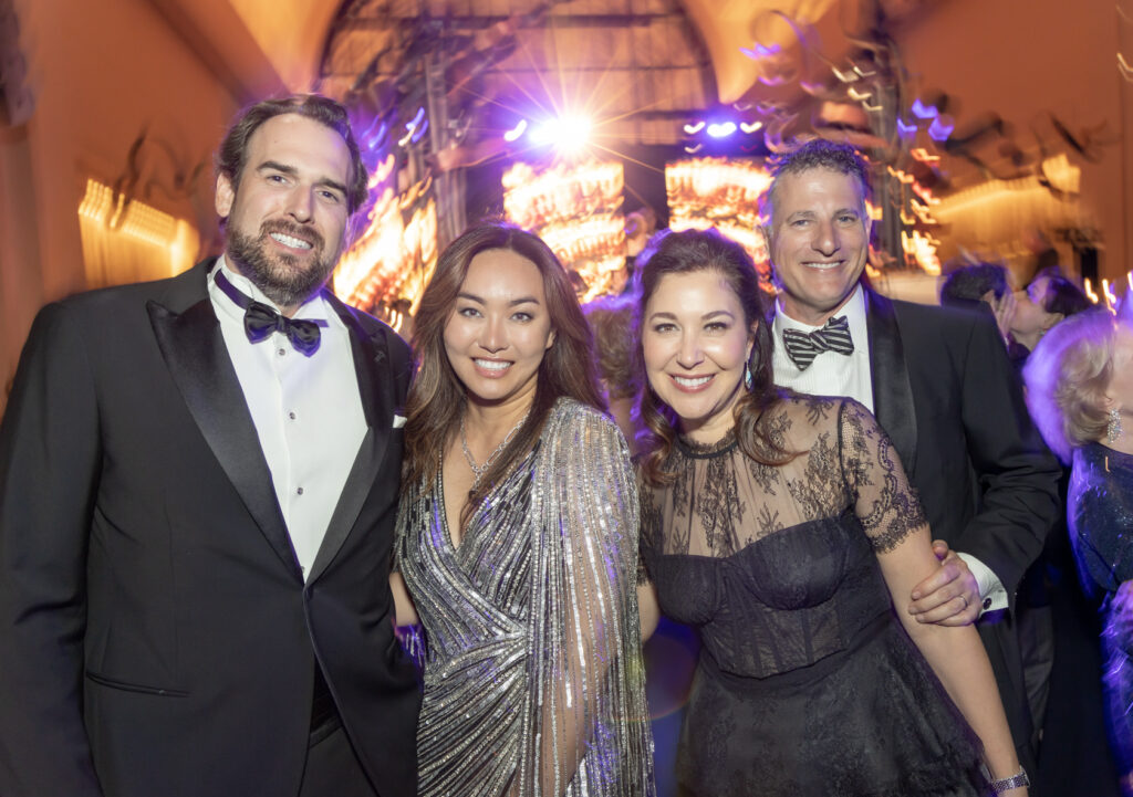 Yini & Dane Collette, Jennifer & Ben Fink at the Houston Grand Opera Ball (Photo by Katy Anderson)