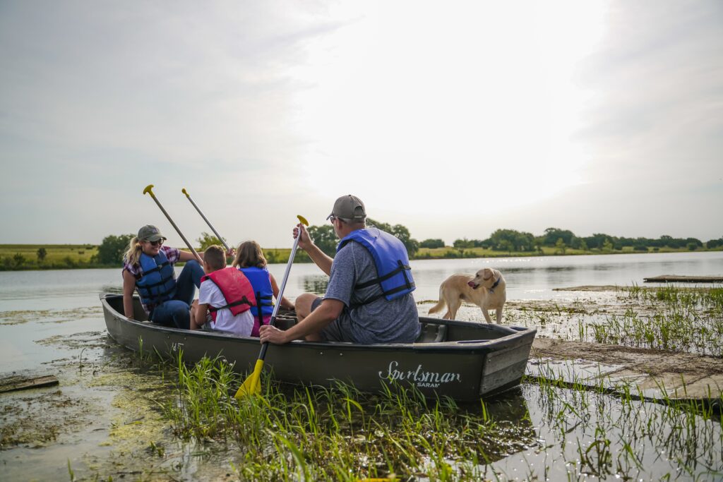 Rough Creek Lodge & Resort has two lakes and many ponds for water pursuits. (Courtesy of Rough Creek Lodge and Resort)