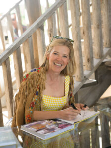 Fashion designer Lela Rose at the Recipe for Success Fashion in the Fields fundraiser. (Photo by Daniel Ortiz)