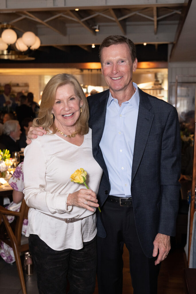 Lenni & Bill Burke at Houston Ballet's Raising the Barre dinner fundraiser.  (Photo by Wilson Parish)