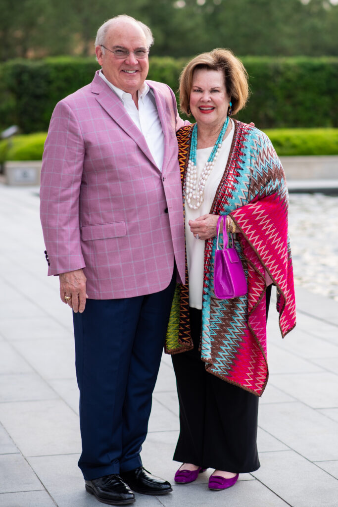 Mike & Melinda Perrin at Memorial Hermann Foundation's Good Vibrations gala at Hermann Park. (Photo by Michelle Watson)
