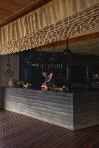 Naviva a Four Seasons Resort Open Air Kitchen Mexico