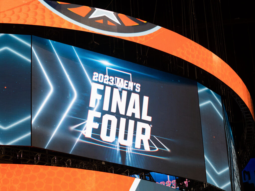 The Final Four is back at NRG Stadium.  (Photo by F. Carter Smith)