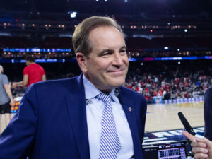 Jim Nantz is still a Houstonian at heart.(Photo by F. Carter Smith)