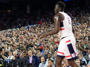 NCAA Final Four, broadcast by CBS’ Jim Nantz, Saturday night at NRG Stadium