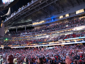 The Final Four is back in Houston and it’s quite the scene. (Photo by F. Carter Smith)