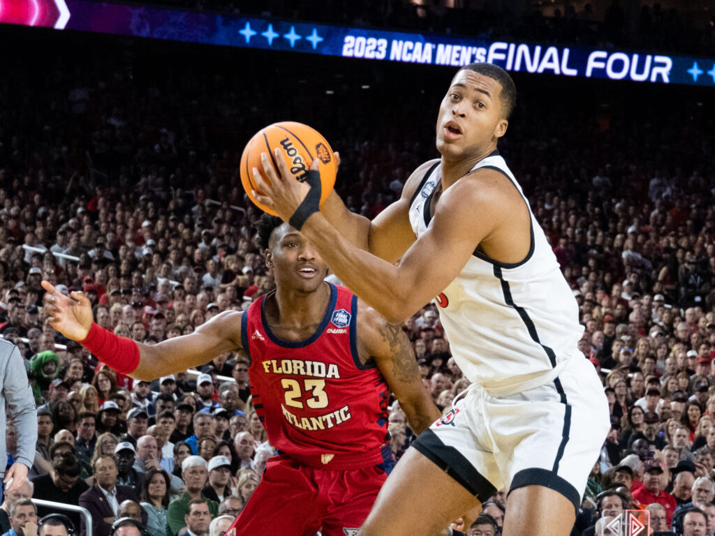 Kinkaid School graduate Jaedon LeDee is one of the hardest workers on a San Diego State team that is one win from a national championship. (Photo by F. Carter Smith)