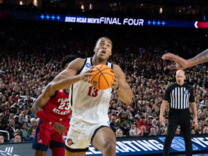 Kinkaid School graduate Jaedon LeDee is a vital player for San Diego State. (Photo by F. Carter Smith)