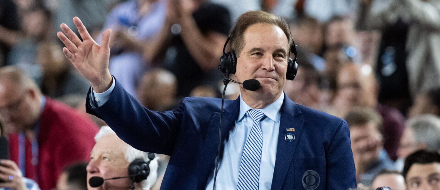 NCAA Final Four, broadcast by CBS’ Jim Nantz, Saturday night at NRG Stadium